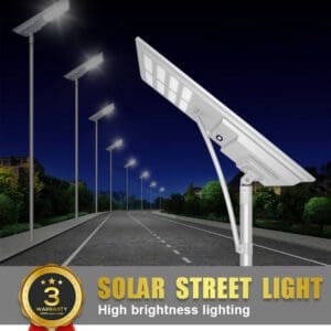A picture of 200w solar street light